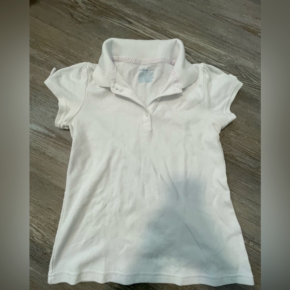 White Kids Polo Shirt